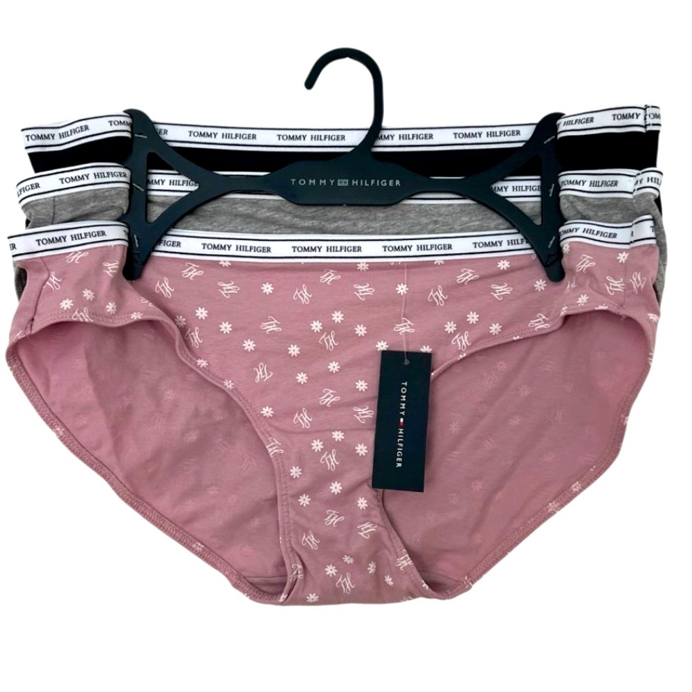 Tommy Hilfiger Women’s Panties 3-Pack – Bikini / Boyshort Briefs – NWT